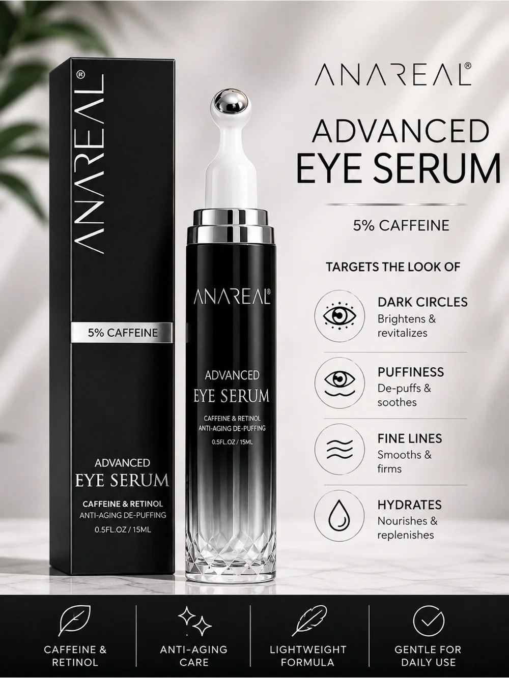 AREA Advanced Eye Serum — Black